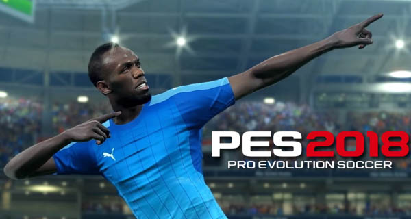Pro Evolution Soccer 2018 Pre Order Welcomes Usain Bolt